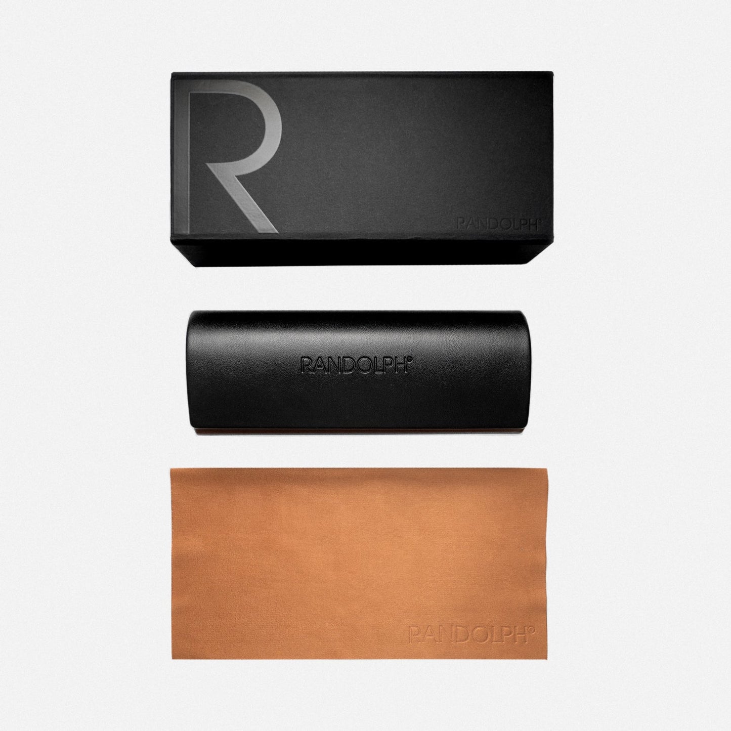 Aviator - 22k Satin Rose Gold & Slate