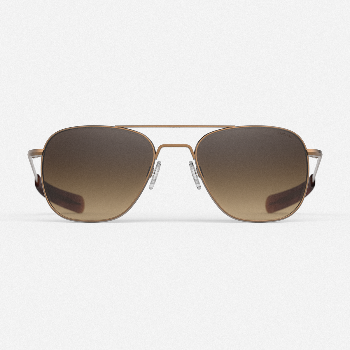 Aviator - 22k Satin Chocolate Gold & Cape Sand
