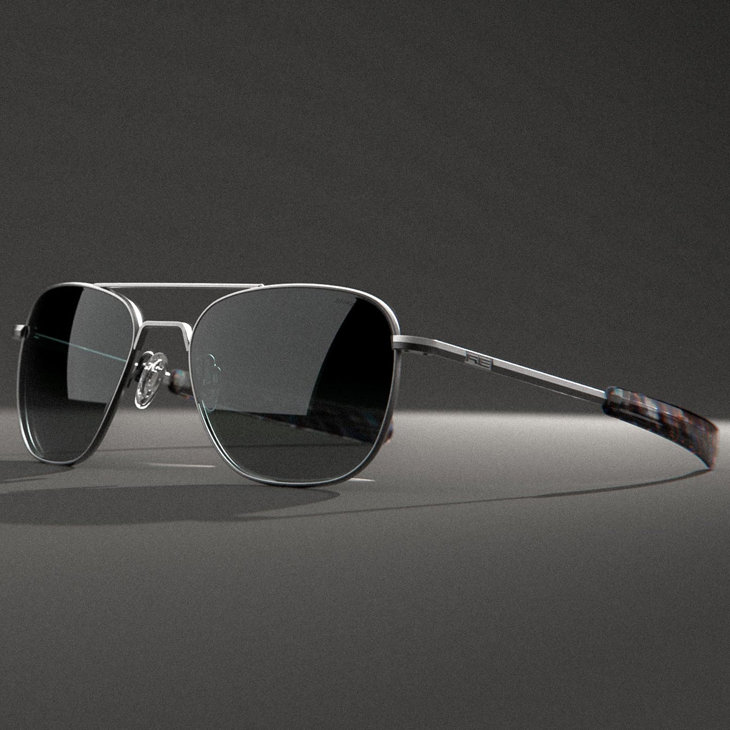 Aviator - Satin Gunmetal & Slate
